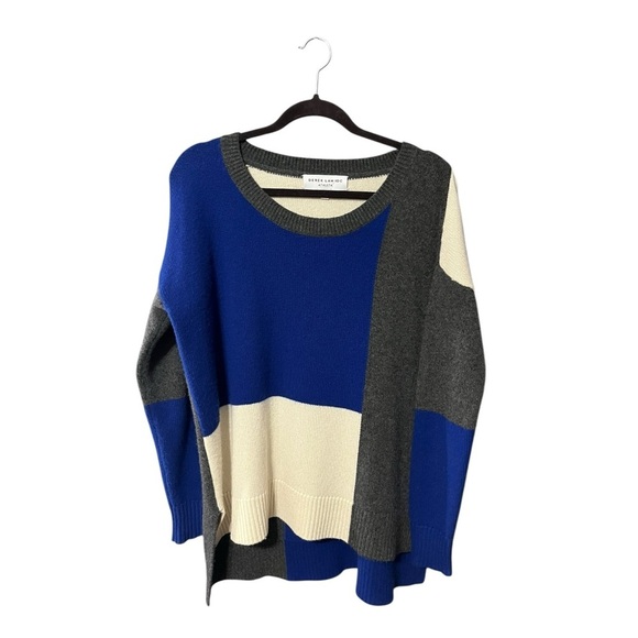 Derek Lam x Athleta Cashmere Colorblock Sweater - Picture 2 of 7